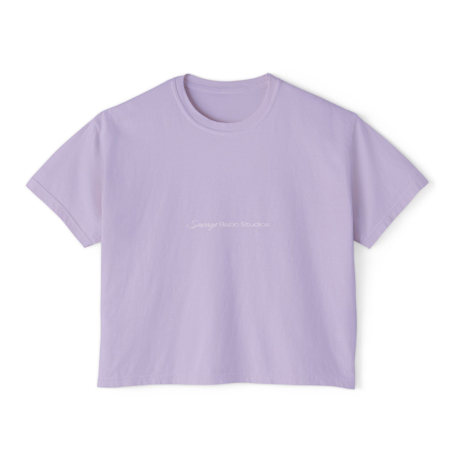 Women's Cropped Tee - "SBS Logo"