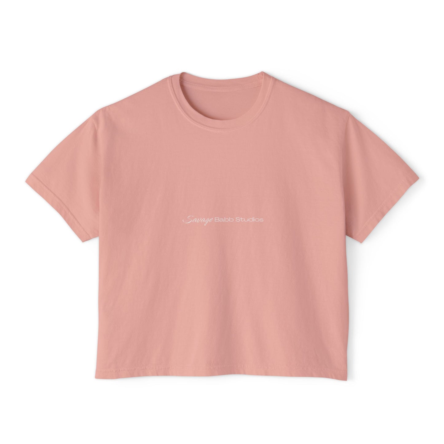 Women's Cropped Tee - "SBS Logo"