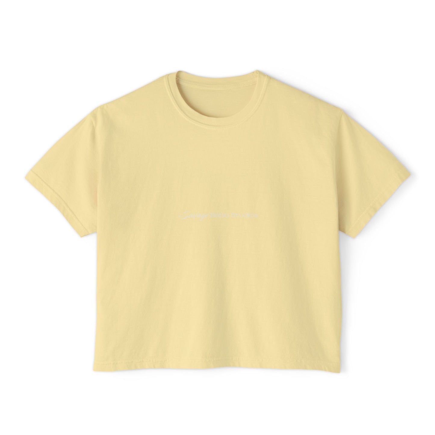 Women's Cropped Tee - "SBS Logo"